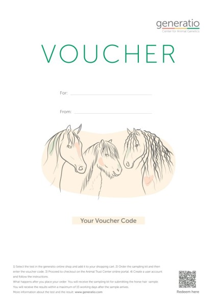 Voucher Breeds Analysis incl. Identity HORSE